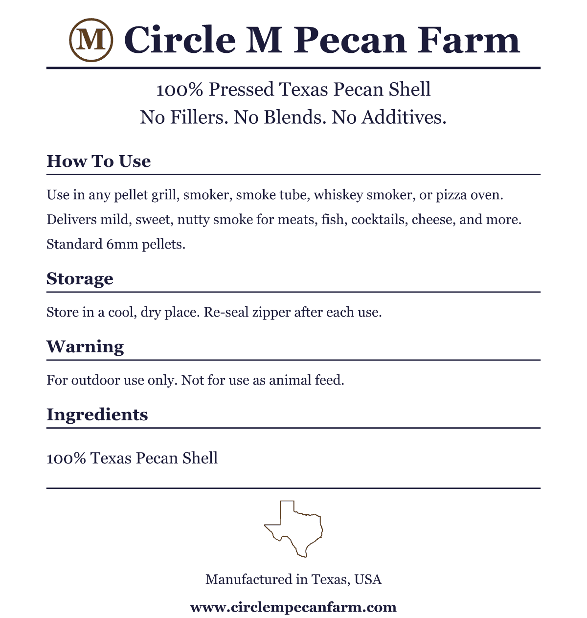 Pecan Shell Pellets 3